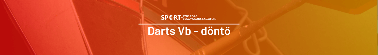 darts vb döntő fogadás
