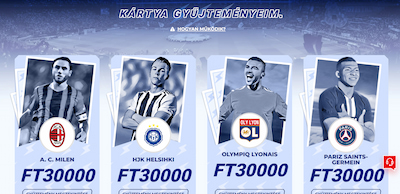 Sportaza kártyagyűjtés