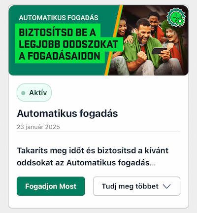 BoaBet automatikus fogadás