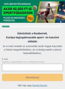 online kaszinó legális