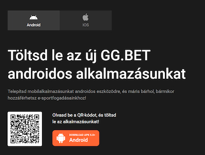 GGBet applikáció