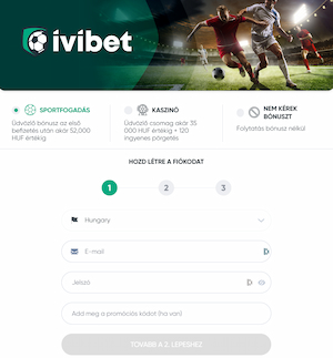Ivibet regisztráció 2